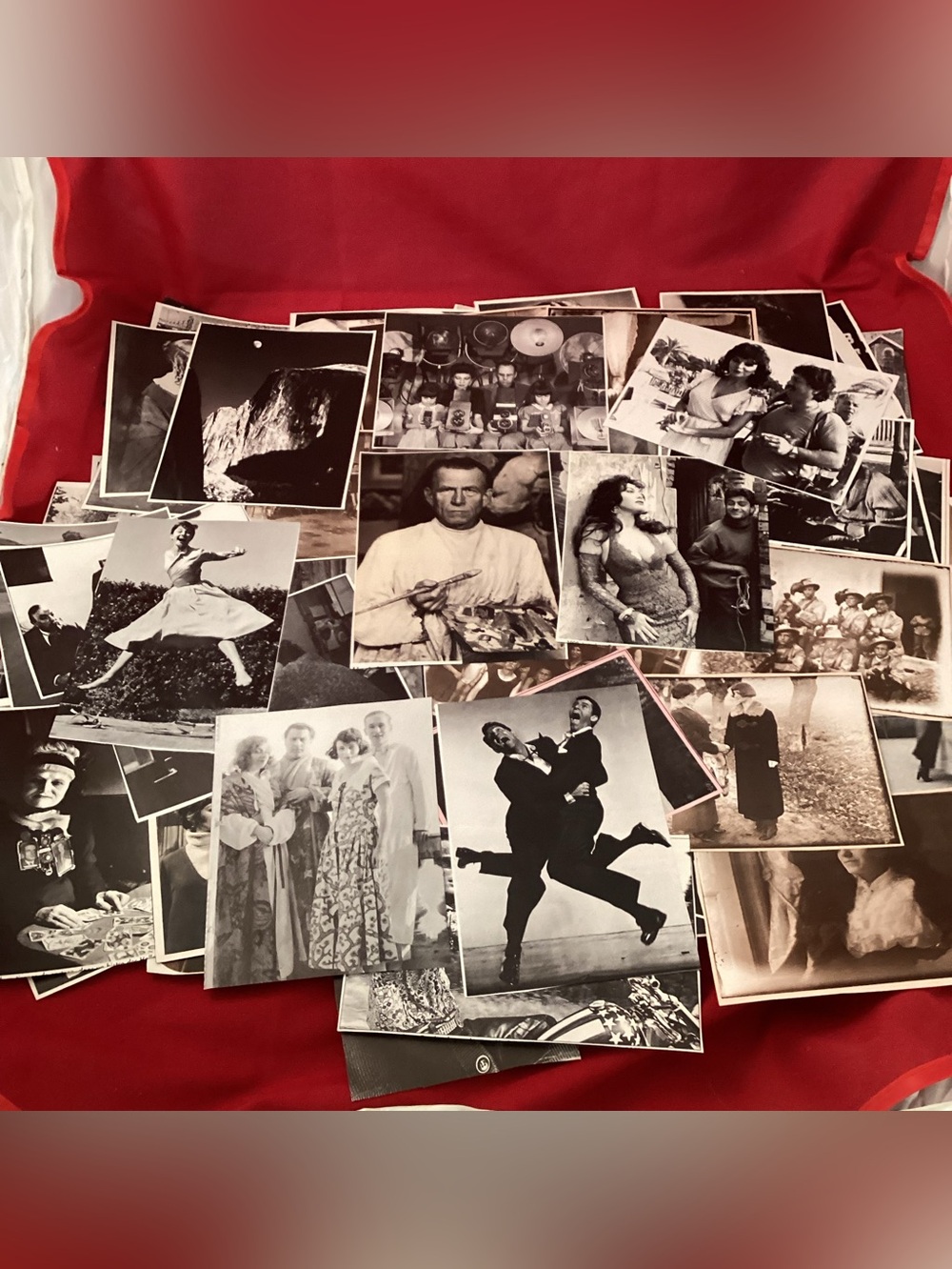 Black and White magazine clippings for junk journal